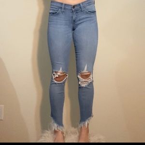 Flying Money Distressed Jeans 24 super cute fringe